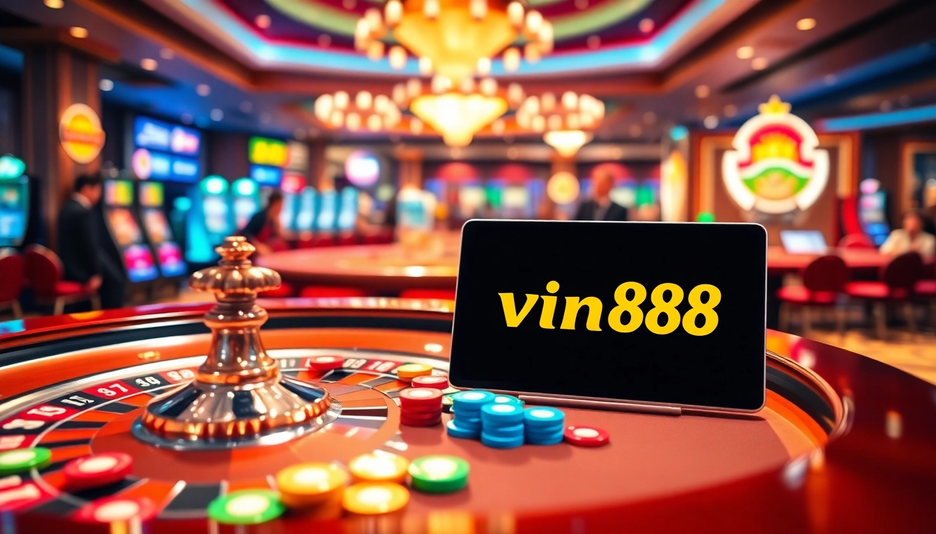 Experience thrilling games at Vin88 link vào with vibrant casino visuals and live action.