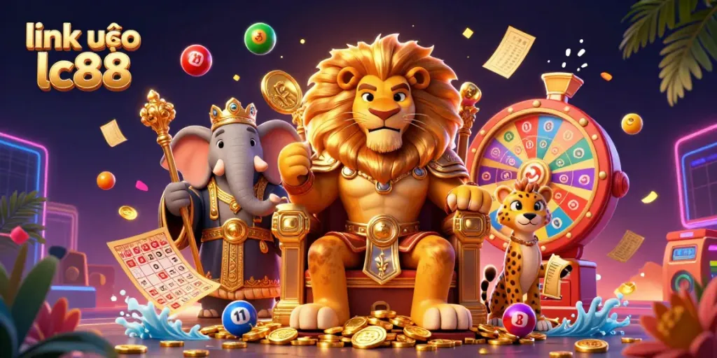 Experience excitement with link vào lc88 as the lion king presides over dynamic casino elements.