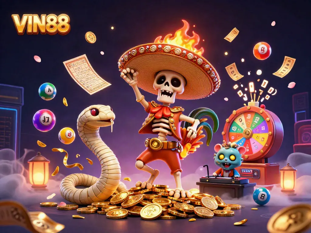Engage and win with VIN88's vibrant casino experience filled with thrilling games and golden rewards.