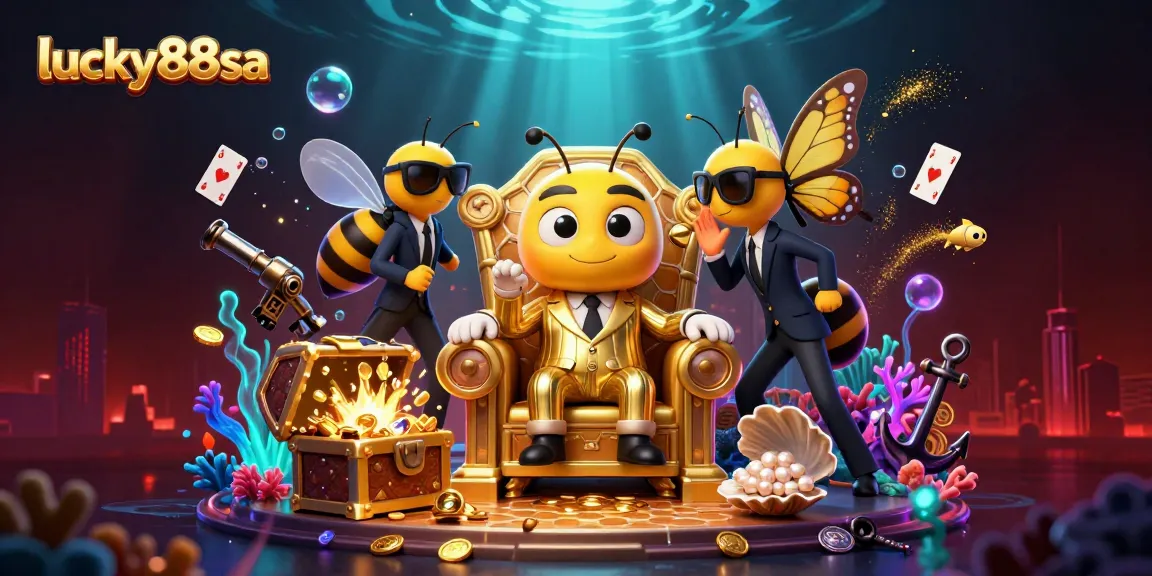 Engage with the exciting world of lucky88sa as the bumblebee mob boss leads his undersea casino empire.