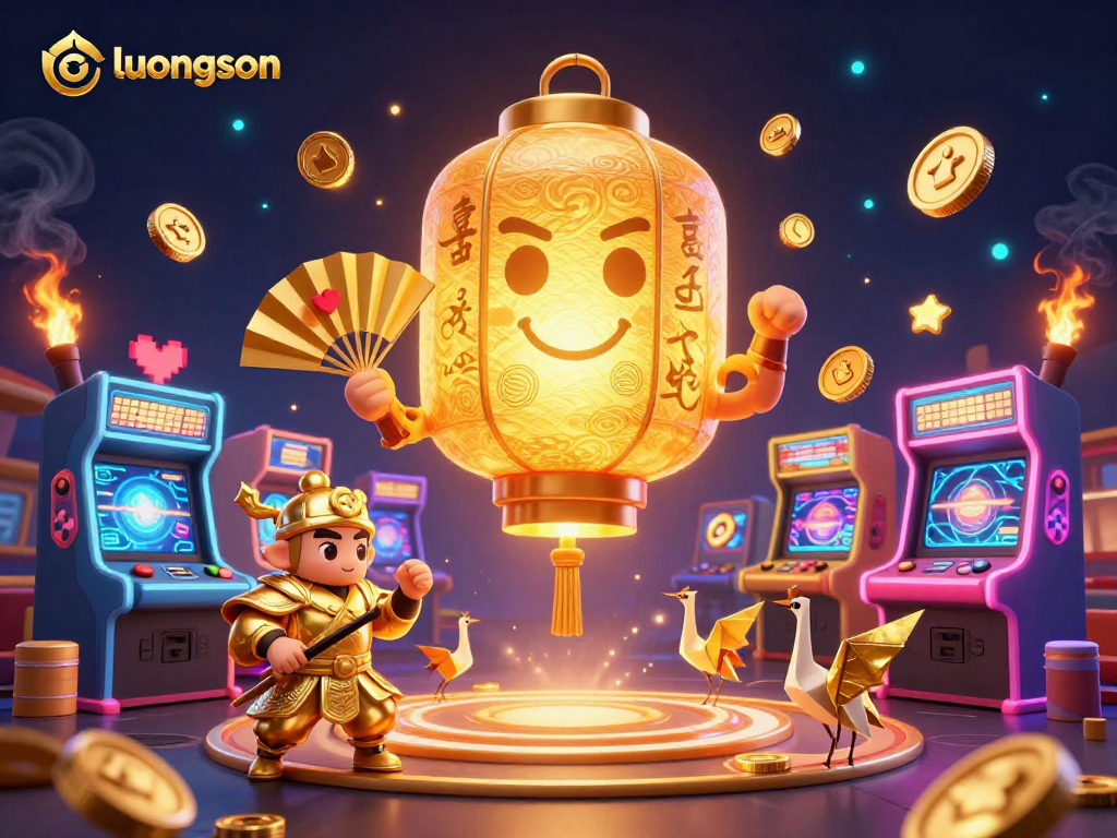 Experience thrilling gameplay at luongson with colorful casino elements and vibrant characters.