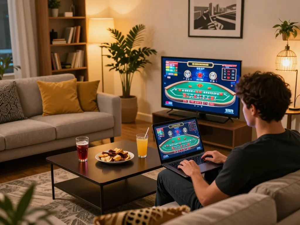 Experience thrilling online gaming with the Link đăng ký Xo88 on your laptop while enjoying a cozy atmosphere