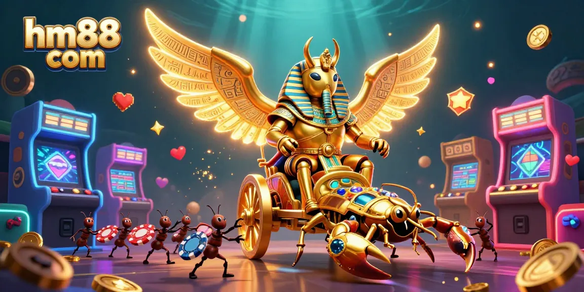 Engage in thrilling gameplay at hm88 com with unique casino elements and vibrant 3D characters.