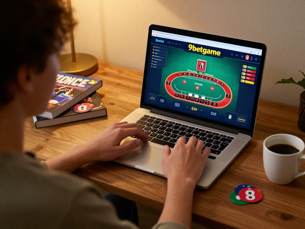 Engaging in live dealer gameplay on 9betgame showcasing a dynamic online blackjack experience