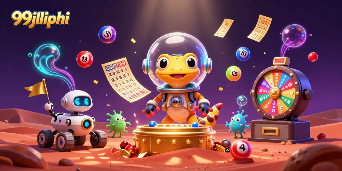 Discover exciting betting opportunities at 99jiliphi in an imaginative Martian casino scene.