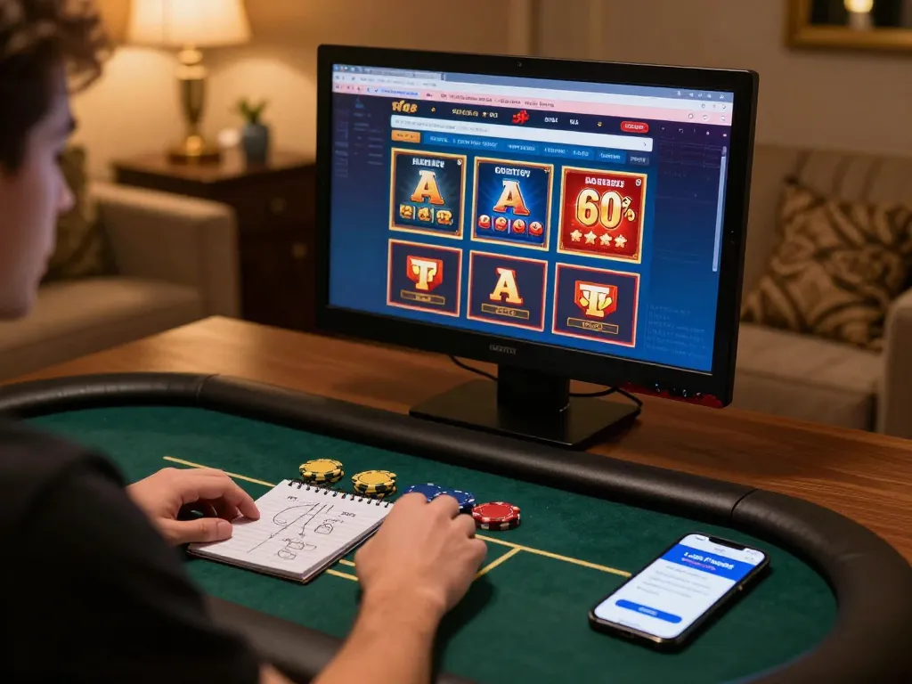 Engage in online gaming strategies with the Login Five88 platform, showcasing a player immersed in action.