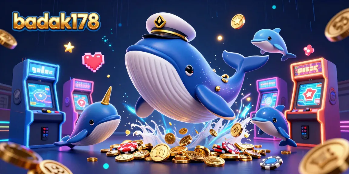 Experience thrilling gameplay with badak178 illustrated in a vibrant casino scene featuring playful characters and rich details.