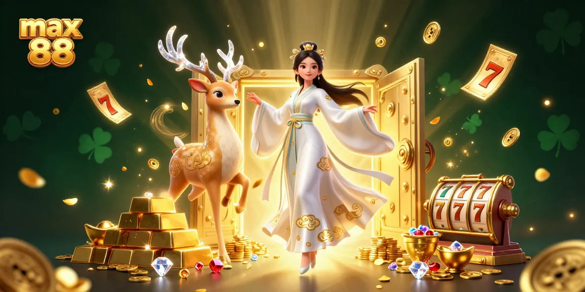Engage with max 88's captivating casino world, showcasing thrilling slots and treasure galore.