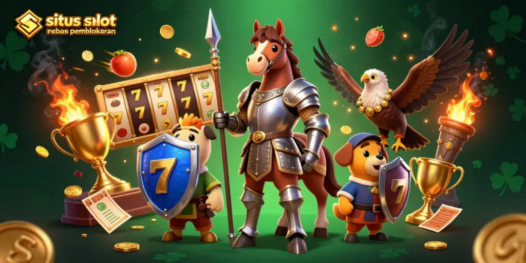 Mainkan situs slot resmi bebas pemblokiran untuk meraih kemenangan besar bersama karakter yang penuh aksi di arena.