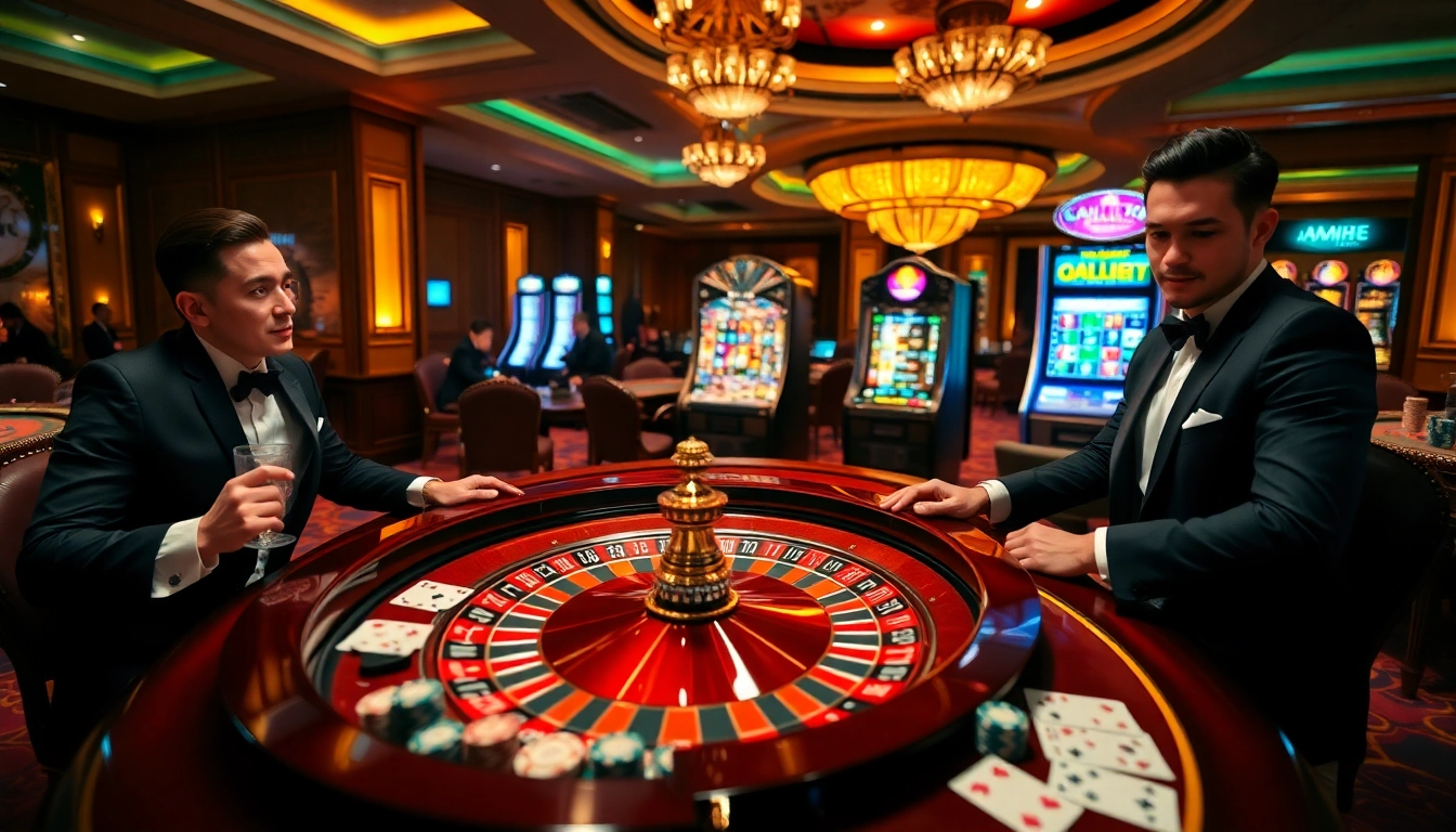 Engage in thrilling gameplay with Link vào Mm88 at a dazzling casino table.